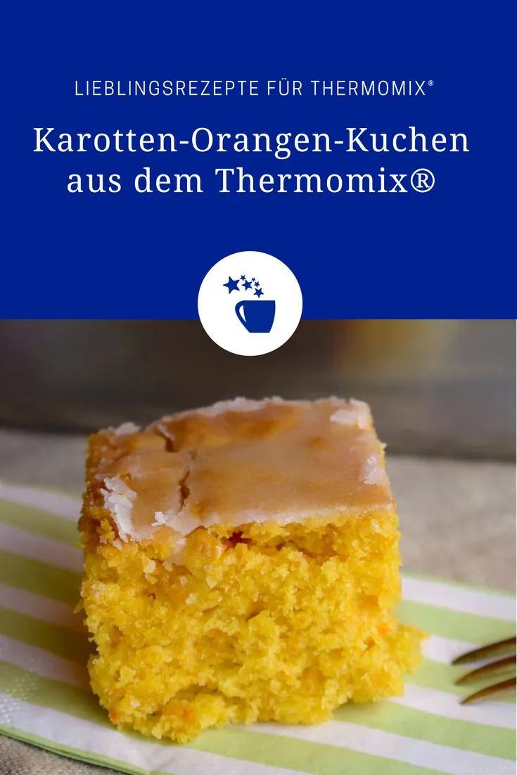 Karotten-Orangen-Kuchen – Rezept für den Thermomix® | Rezept ...