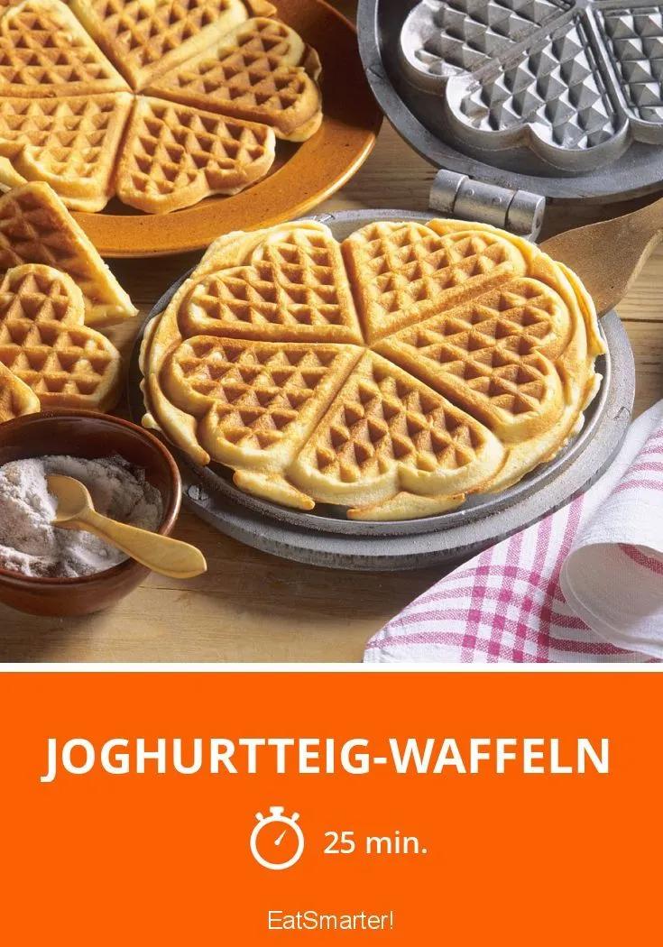 Joghurtteig-Waffeln Dessert Cake Recipes, Cookie Recipes, Donuts ...