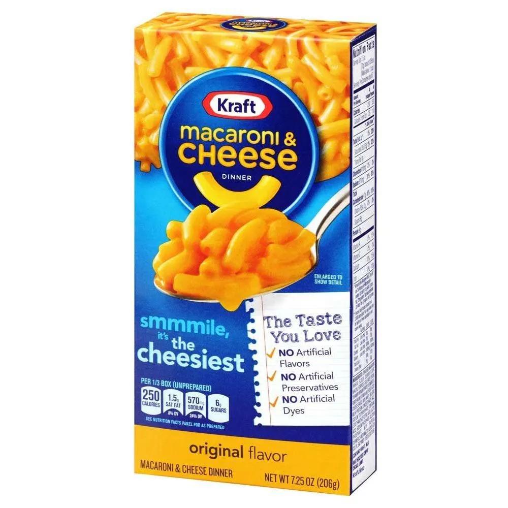 Kraft Macaroni &amp; Cheese, Mac &amp; Cheese, Käsenudeln USA - USA-Food Shop ...