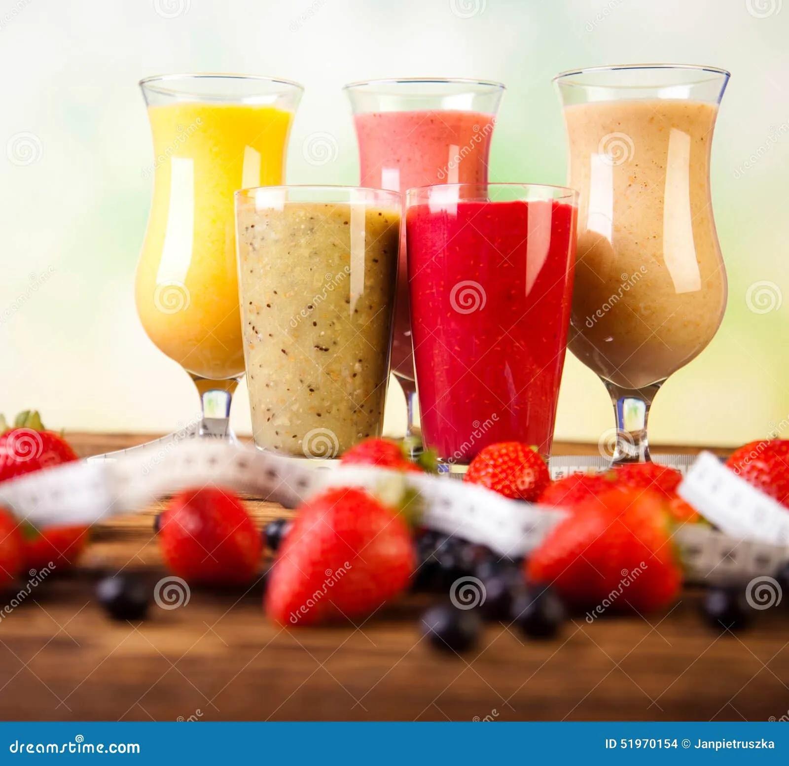 Cocktails with Fresh Fruits, Vitamin and Fitness Stock Photo - Image of ...
