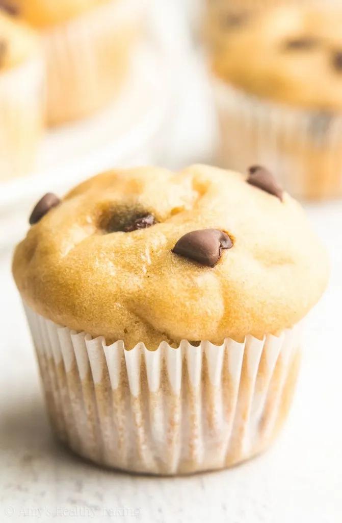 Healthy Chocolate Chip Mini Muffins | Amy&amp;#39;s Healthy Baking
