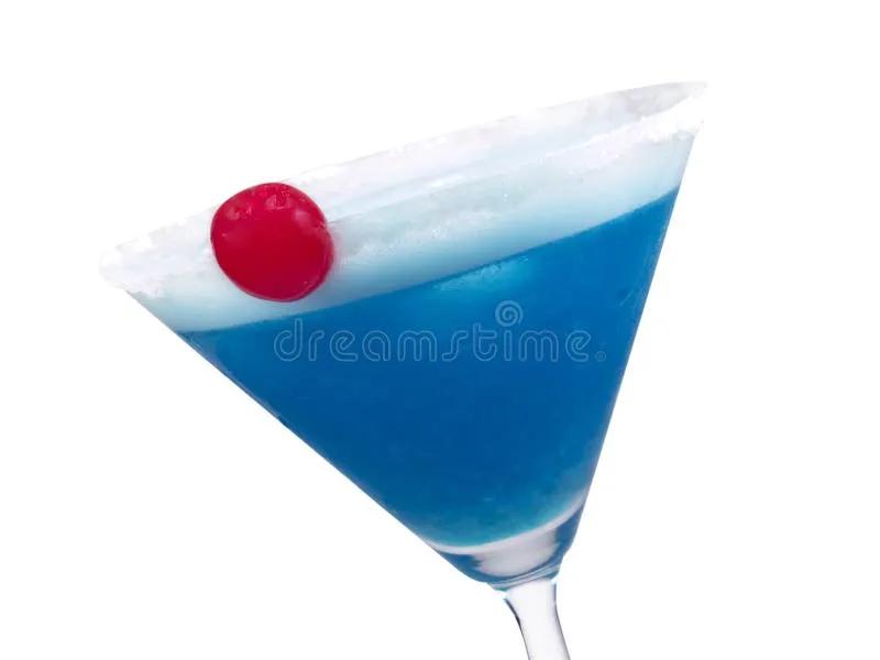 Cocktails Collection - Blue Lady (cut,rotated) Stock Image - Image of ...