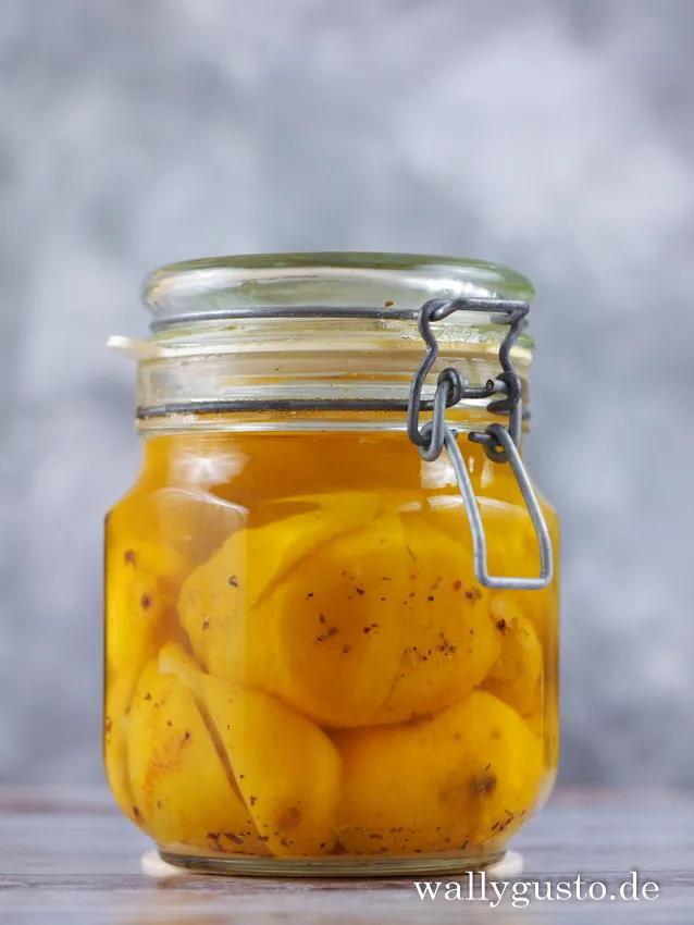 Eingelegte Salzzitronen - eine marokkanische Köstlichkeit