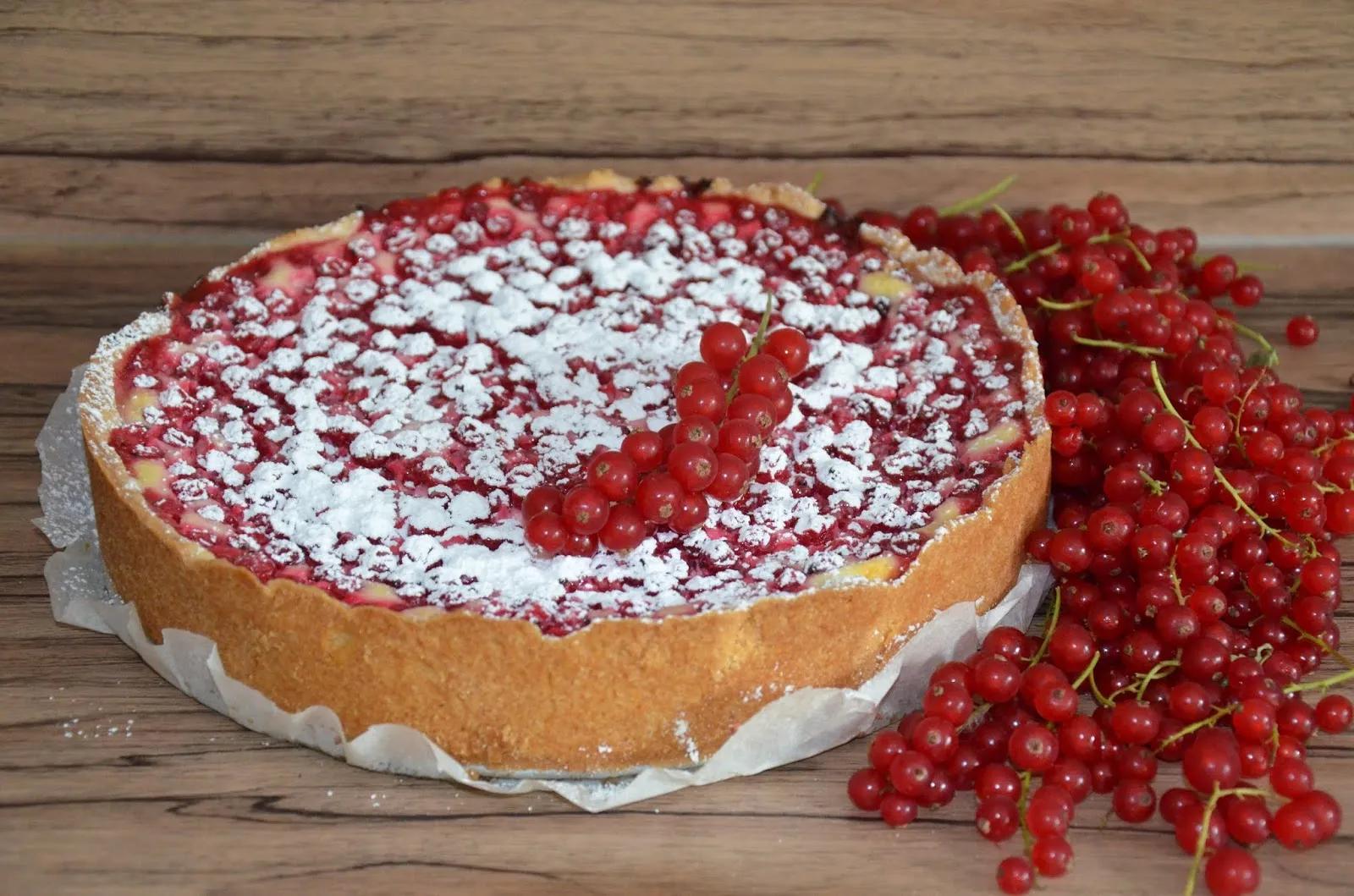 Johannisbeer-Schmand-Kuchen - Rezeptra - Food and More