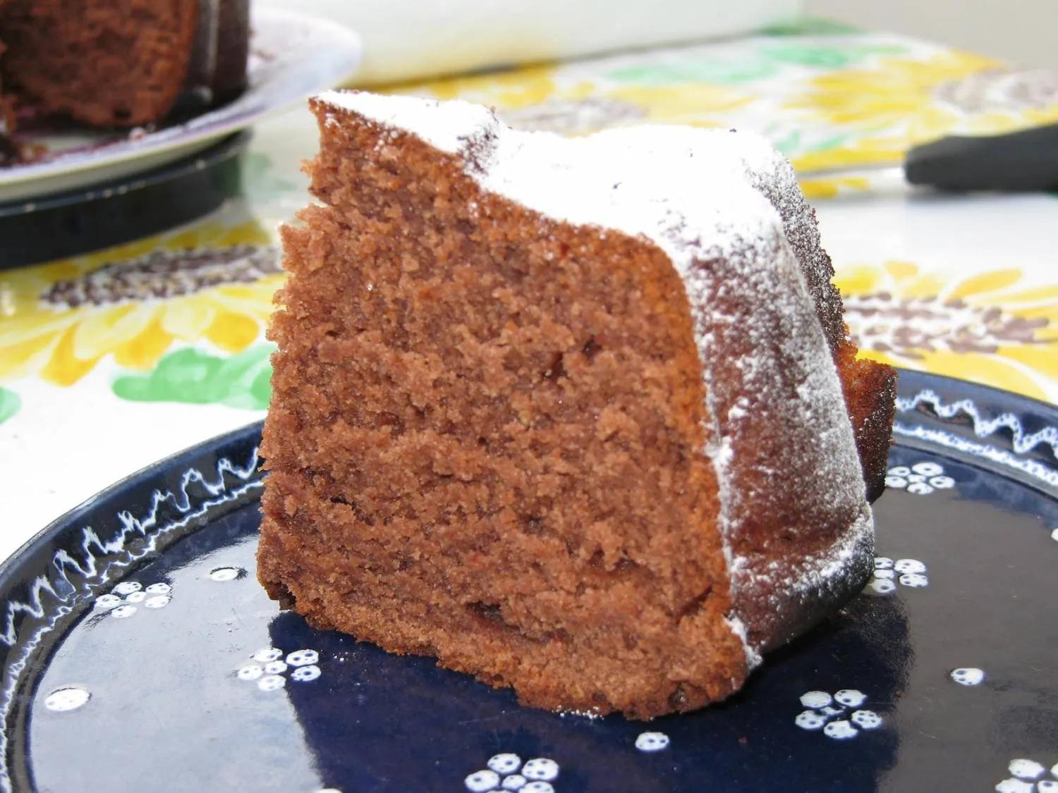 Schoko-Marzipan-Kuchen mit Pep