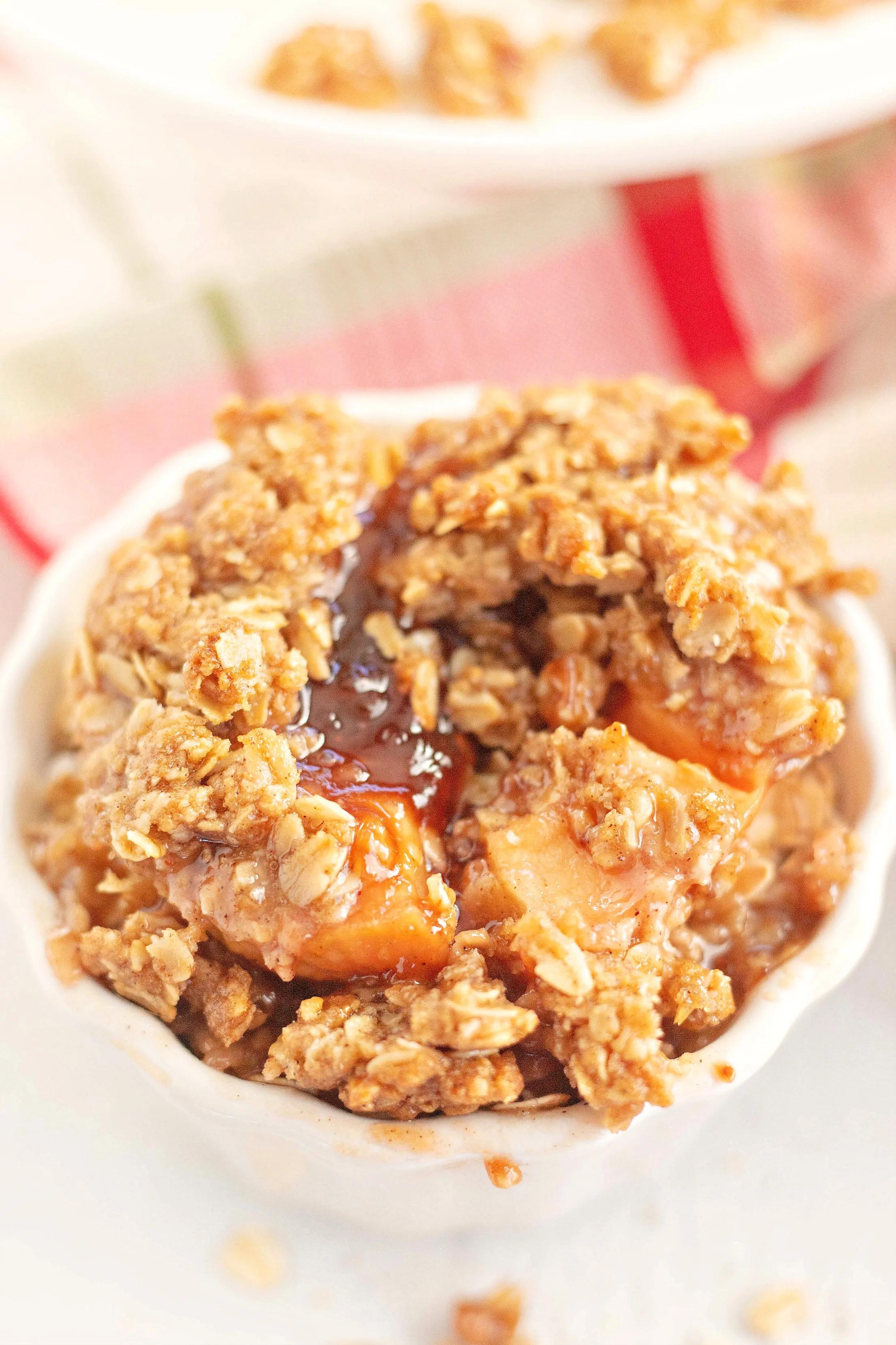 Single Serving Apple Crumble - Bunny&amp;#39;s Warm Oven