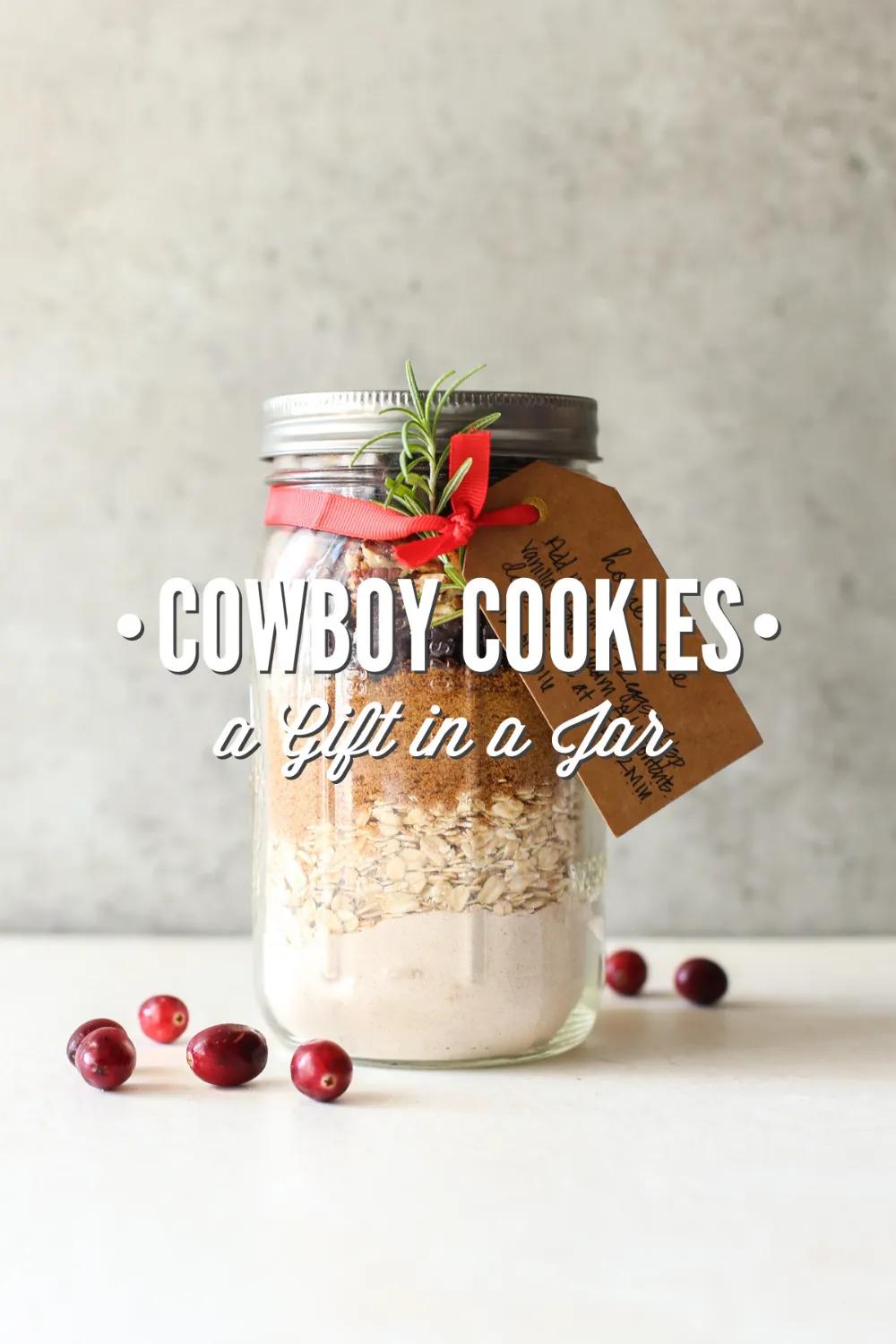Cowboy Cookies in a Jar: An Easy Homemade Gift - Live Simply | Recipe ...