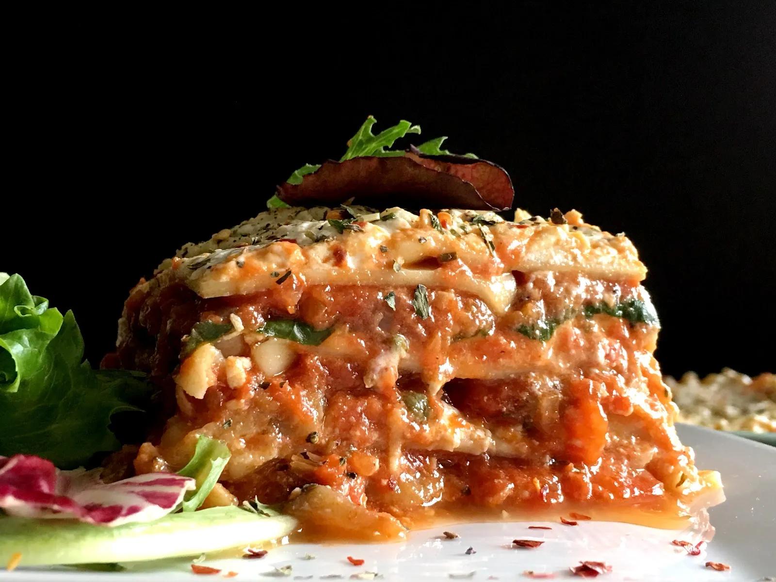 Fueling with Flavour: Vegan Lasagna with Tofu &amp;#39;Ricotta&amp;#39;