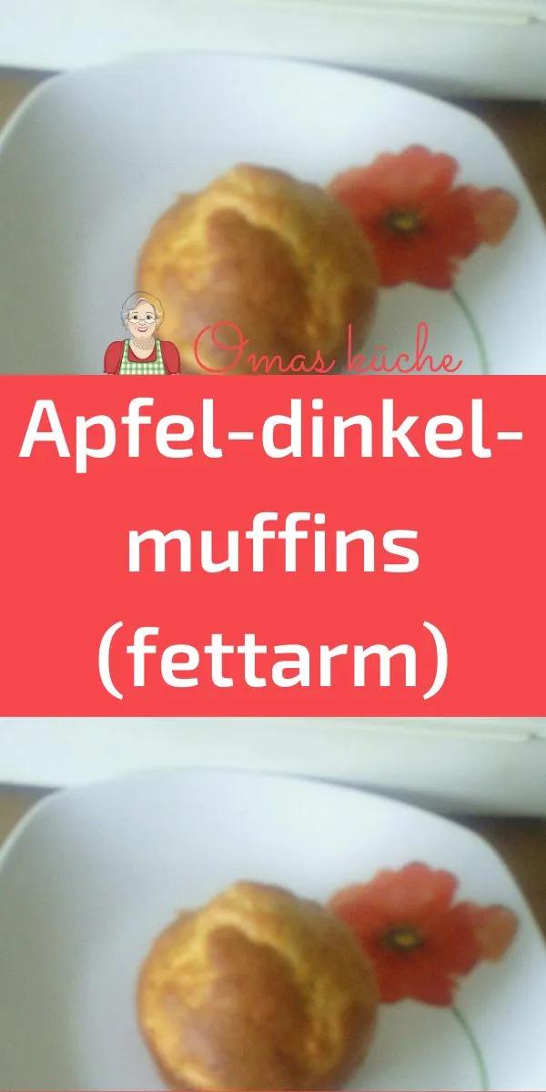 Apfel-dinkel-muffins (fettarm) in 2021 | Dinkel, Apfel, Muffins