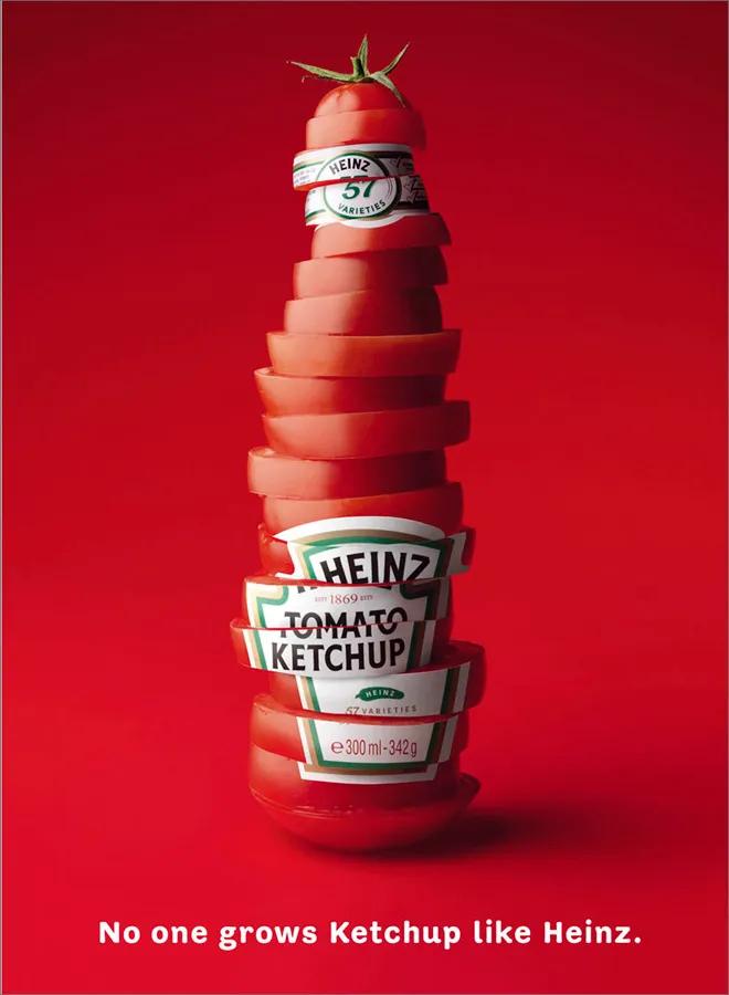 9. No One Grows Ketchup Like Heinz. – Red Extended