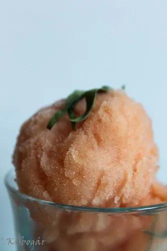 Tárkonyos pink grapefruit sorbet – Kisbogár