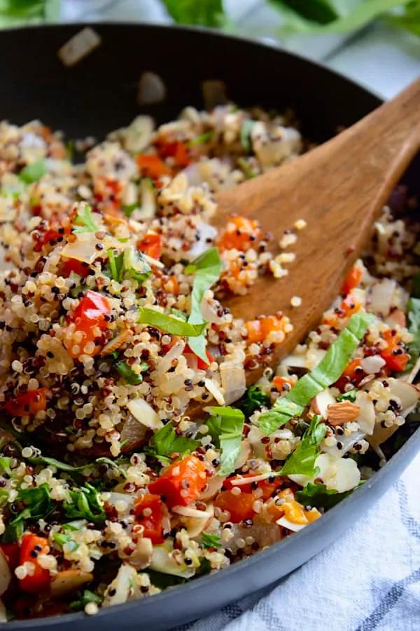 Quinoa Pilaf - Laughing Spatula