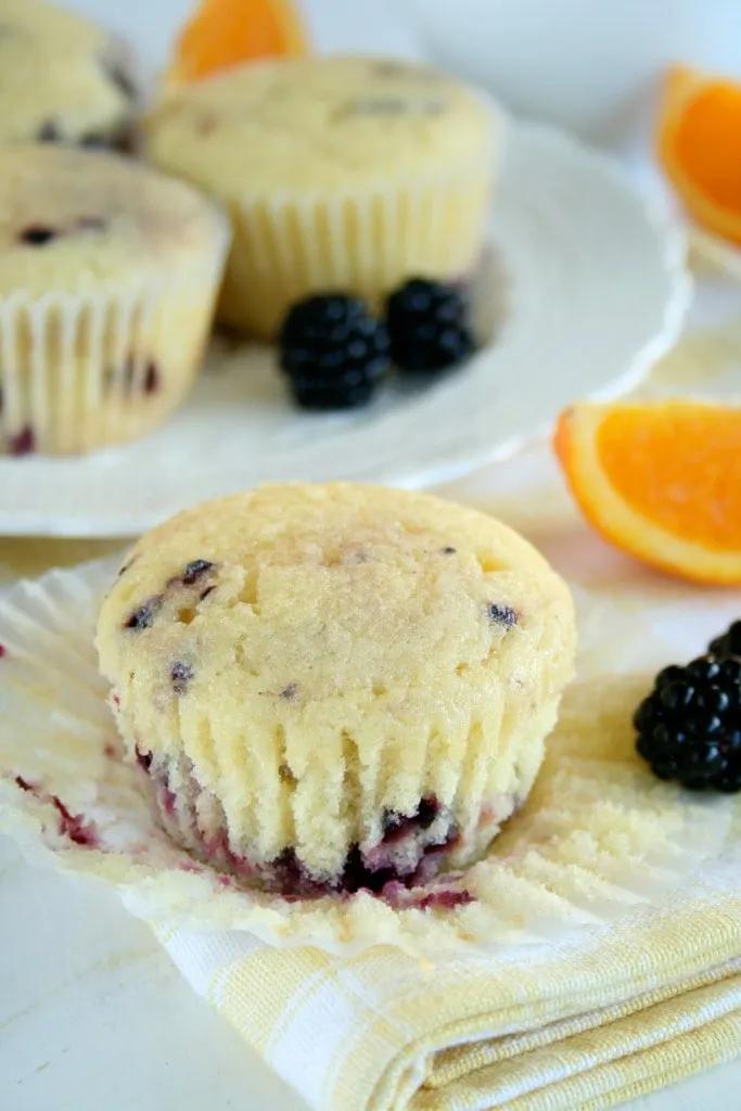 Blackberry Yogurt Muffins - Lauren&amp;#39;s Latest
