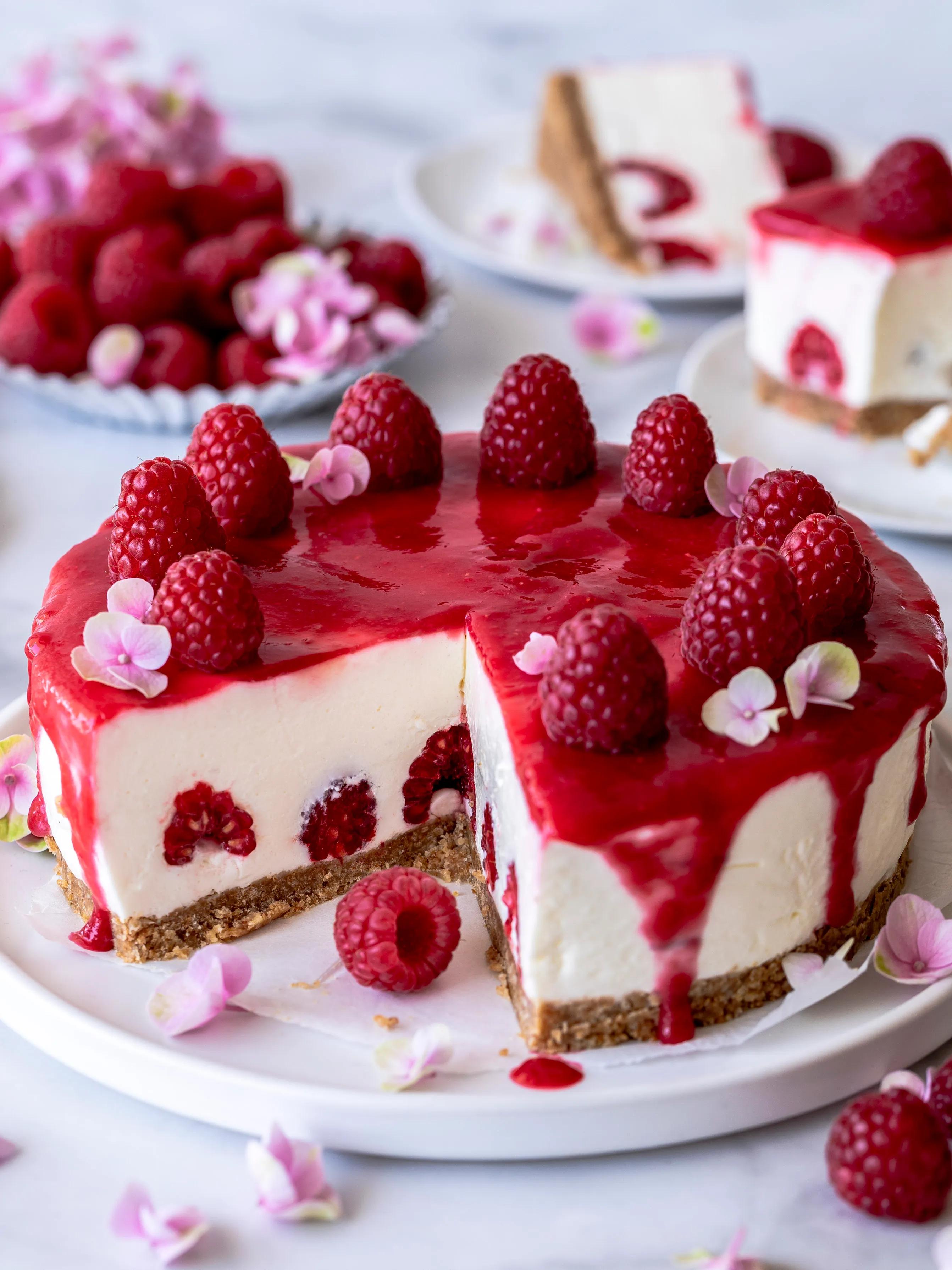 Himbeer-Joghurt-Torte | ohne backen - Emma&amp;#39;s Lieblingsstücke