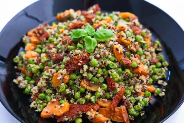 Quinoa-Gemüse-Pfanne - Wohlfühlküche