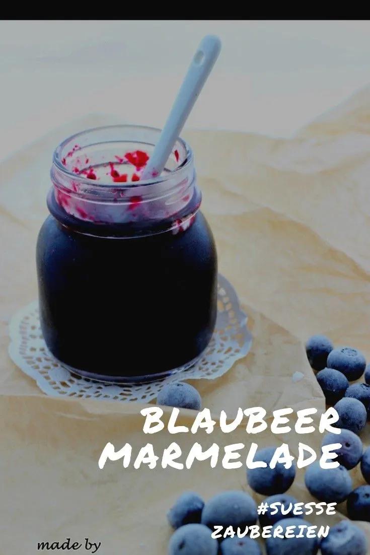 Einfache und schnelle Blaubeer Marmelade Cupcakes, Homemade Jam ...