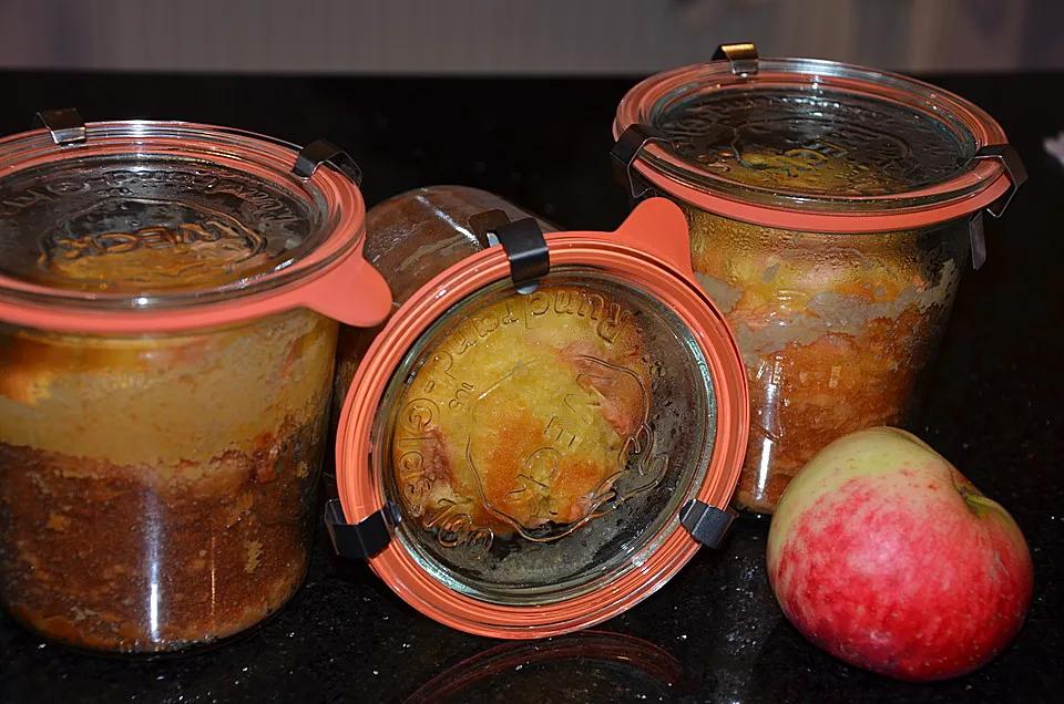 Apfelkuchen im Glas von Sarah von SarahGoldwyn | Chefkoch.de