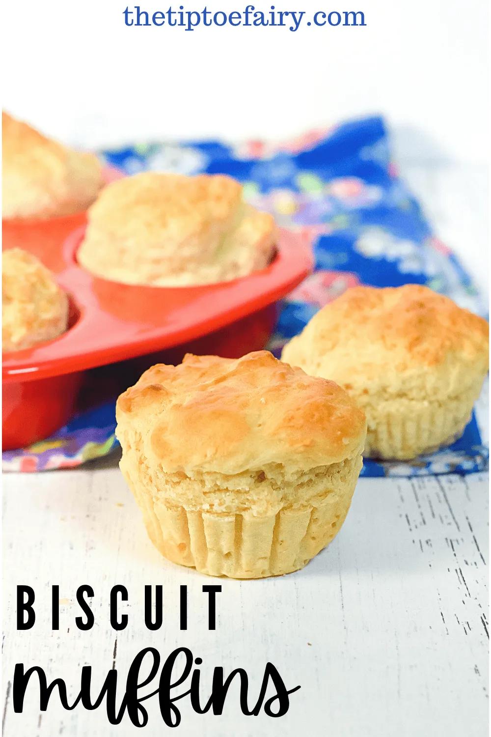 How to make Simple Biscuit Muffins | The TipToe Fairy