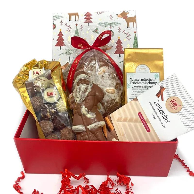 Geschenkbox Nr. 1 mit Schokolade, Lebkuchen und Tee – ausverkauft ...