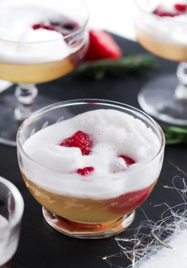 Simple Sorbet au Champagne- Spirited and Then Some