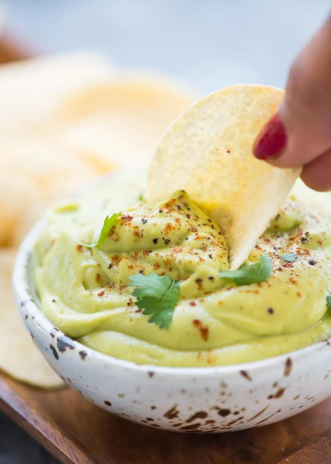 Creamy Avocado Dip - The flavours of kitchen