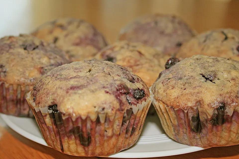 Heidelbeer - Muffins von küchenchefin | Chefkoch.de