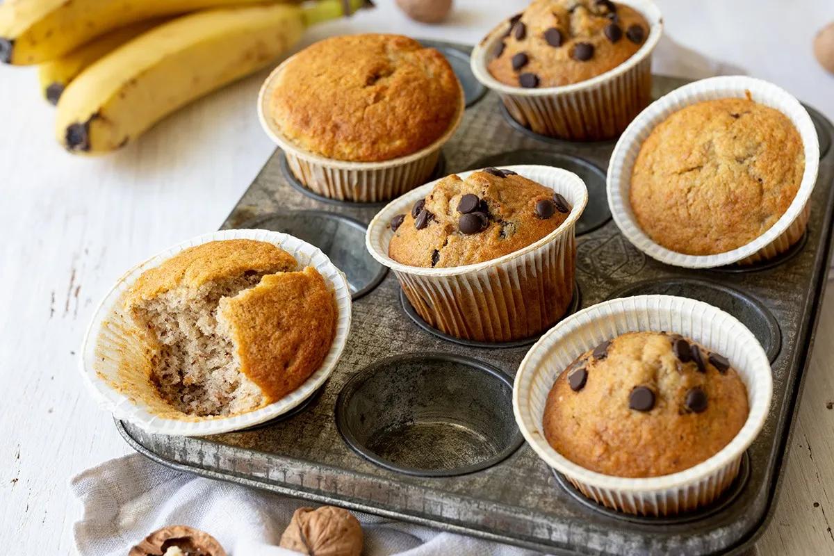 Bananenmuffins - Rezept zur Bananenverwertung - Sweets &amp; Lifestyle®