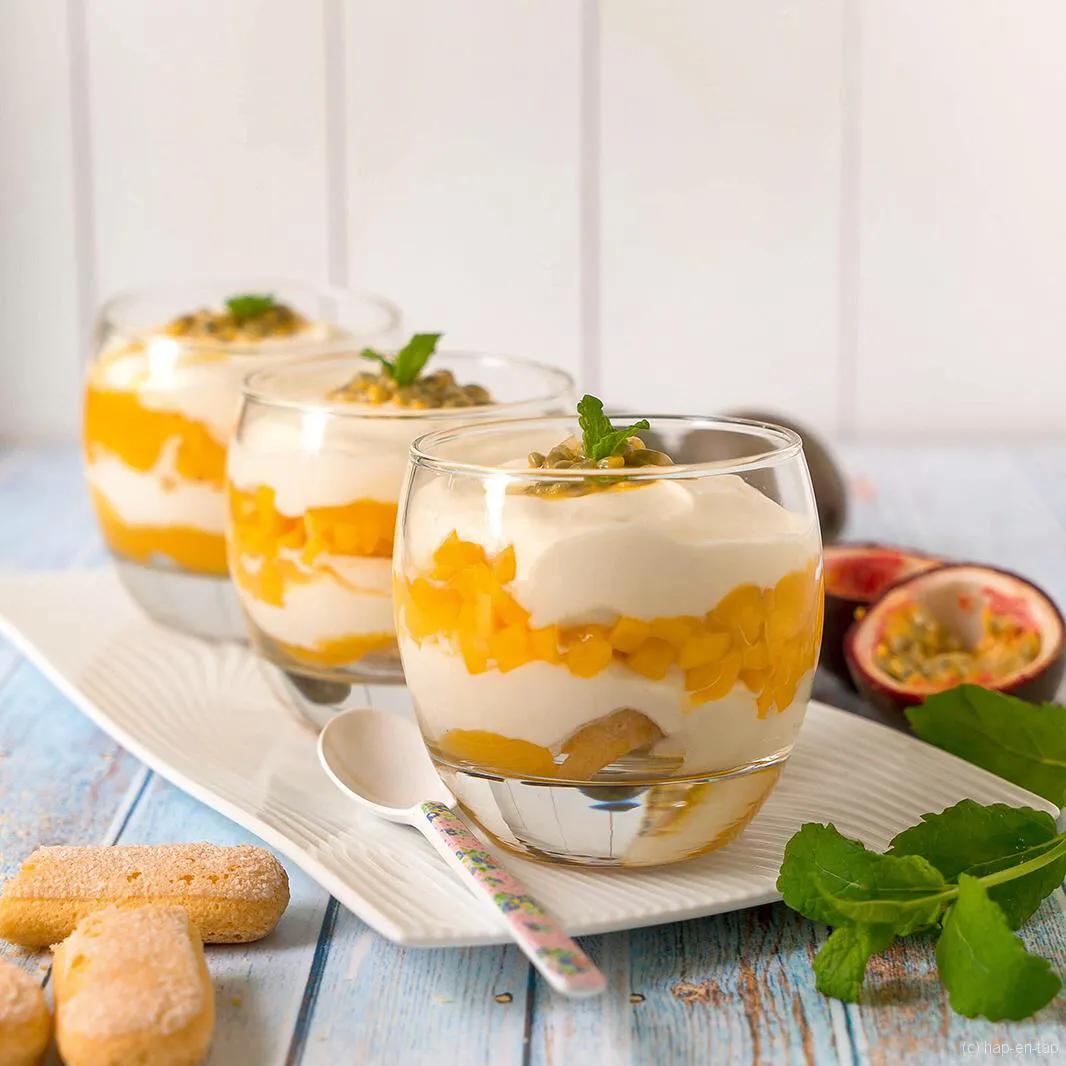 Yoghurtmousse met mango, het ideale last-minute BBQ-dessert! in 2020 ...