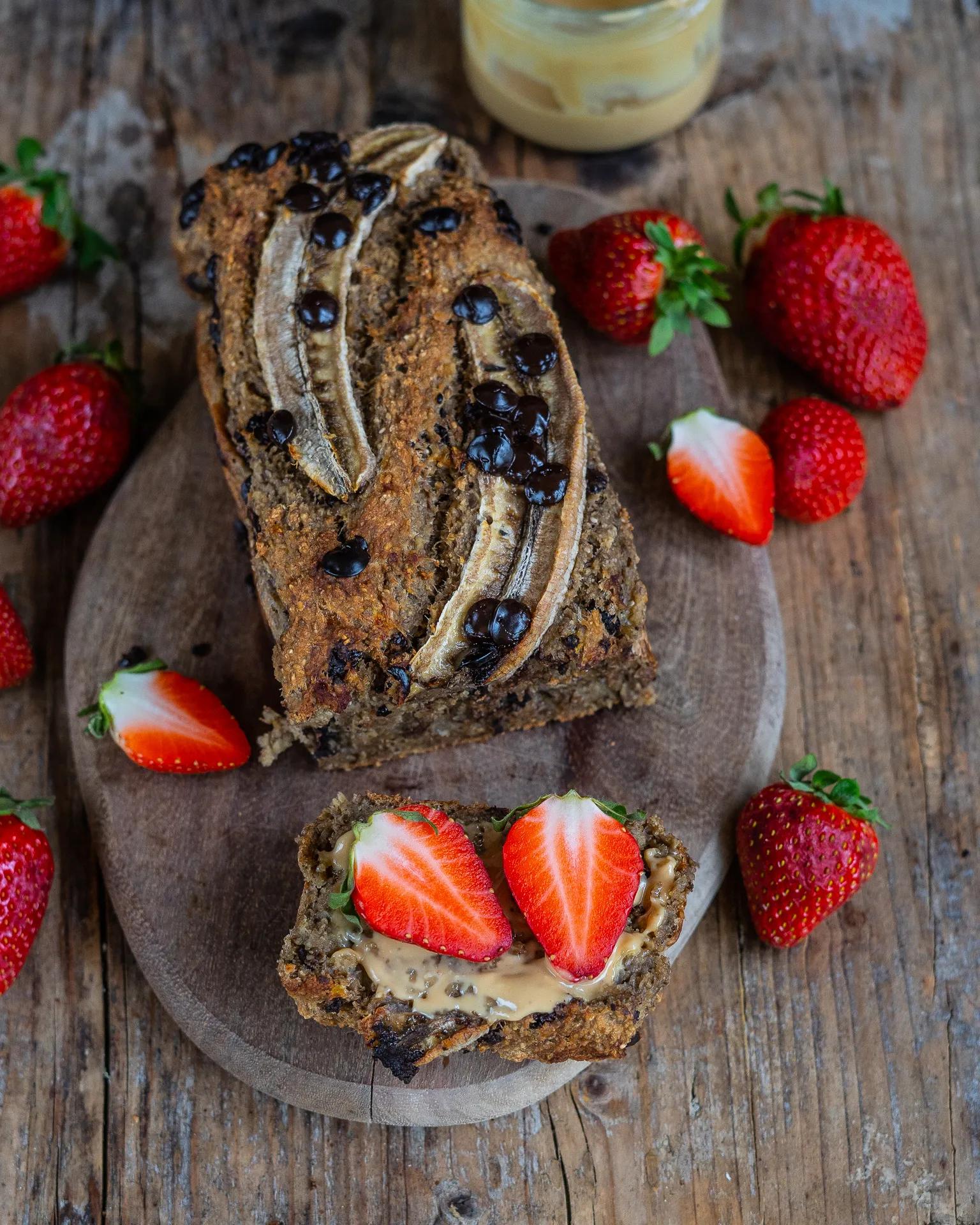 Bananenbrot vegan, ohne zusätzlichen Zucker und Fett - Mrs Flury ...