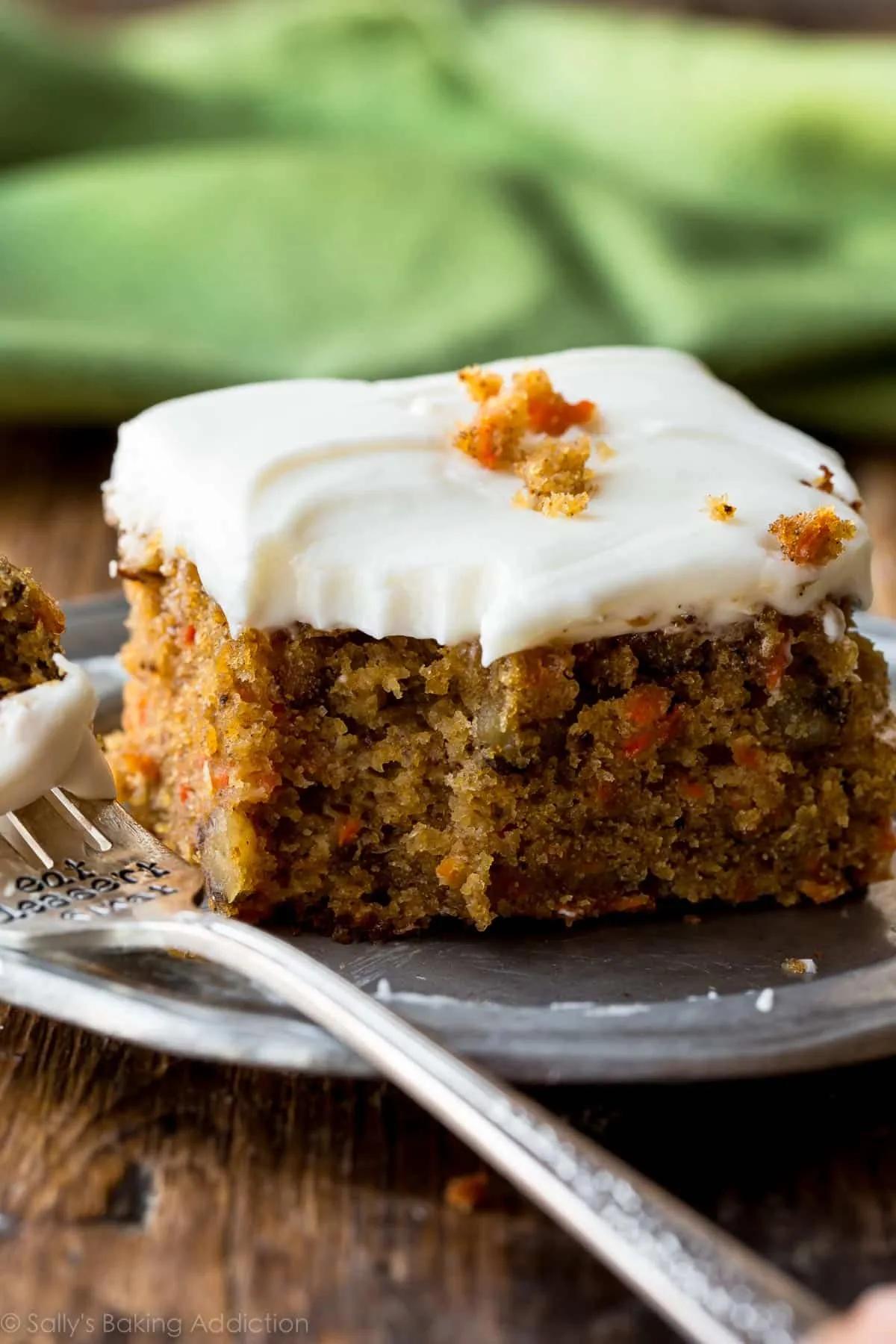 Pineapple Carrot Cake with Cream Cheese Frosting - Sallys Baking Addiction