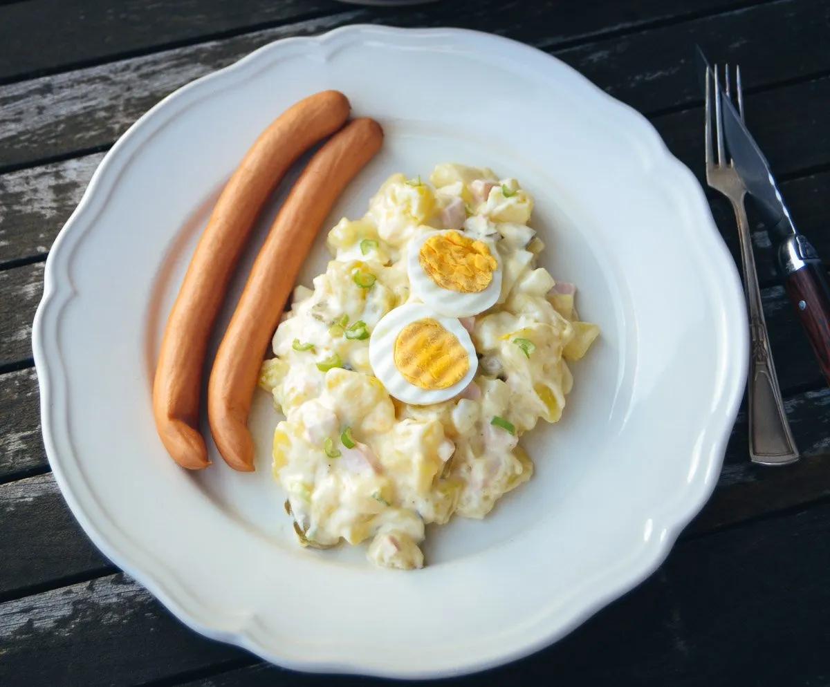 Rezepte Kartoffelsalat mit Mayonnaise - Kochen aus Liebe