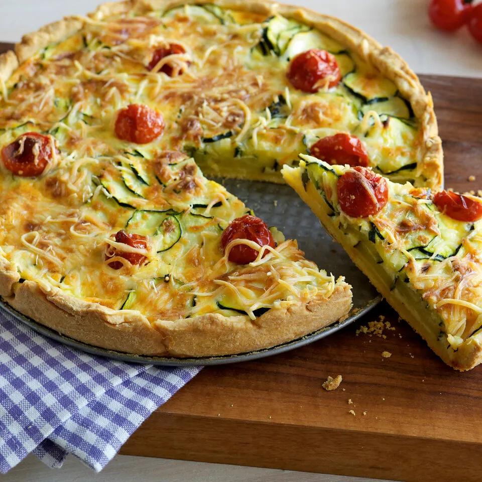 Zucchini Quiche Mit Feta — Rezepte Suchen