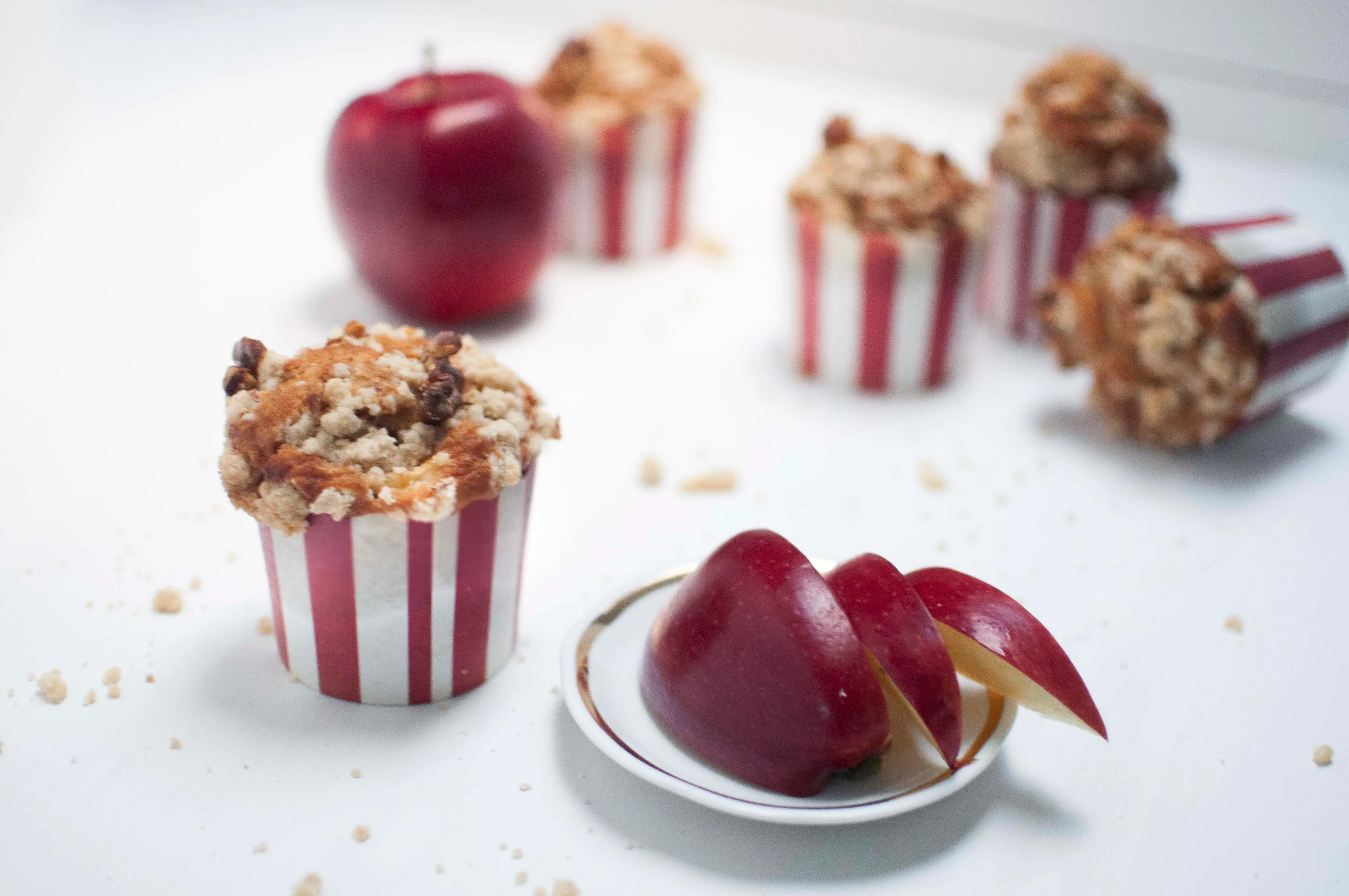 Es wird Herbst: Apfel Zimt Walnuss Muffins – vollgut-gutvoll