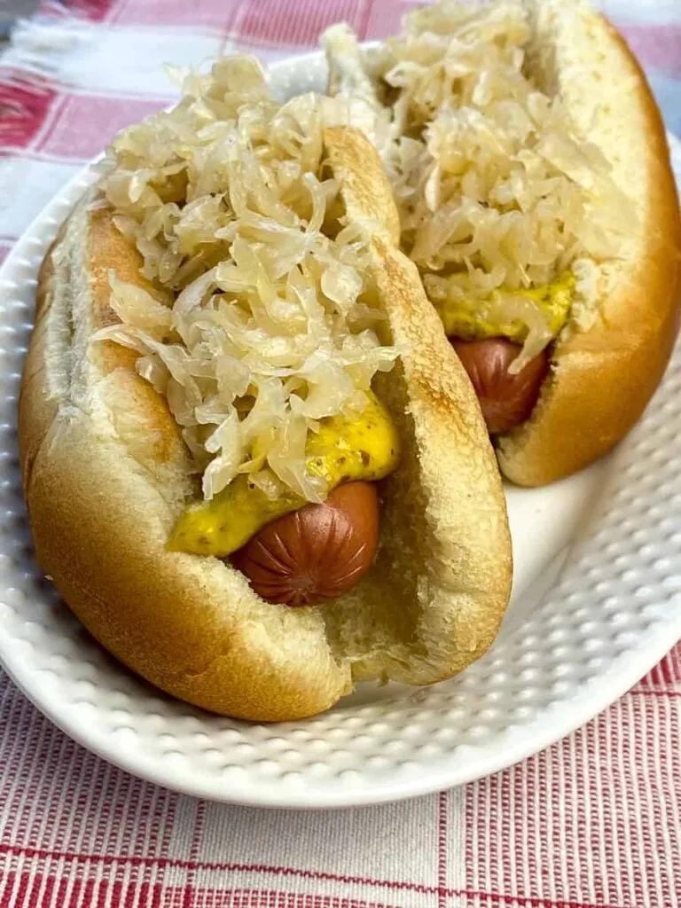 Hot Dogs and Sauerkraut - Plowing Through Life