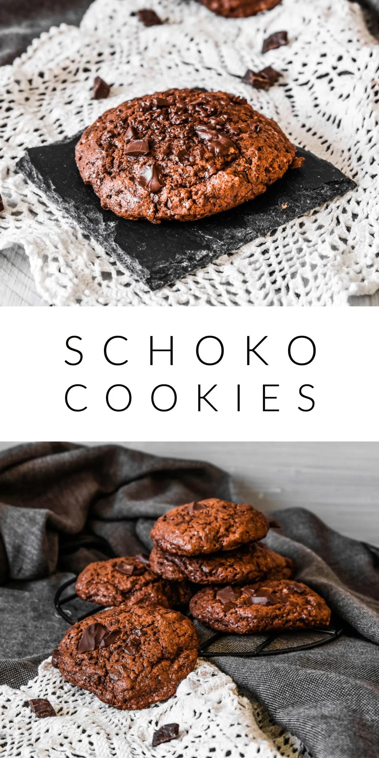 Schoko Cookies - Ahalni Sweet Home | Rezept | Schoko cookies, Schoko ...