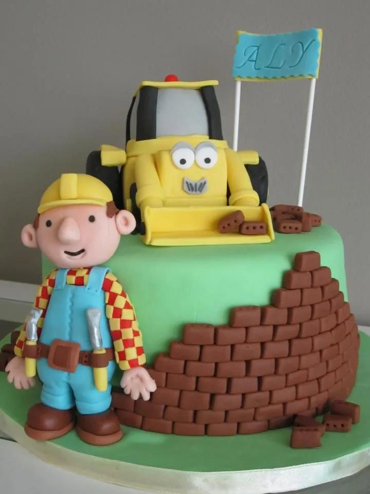 Pin by Eli on Sugar Wishes | Bob the builder cake, Bob the builder ...
