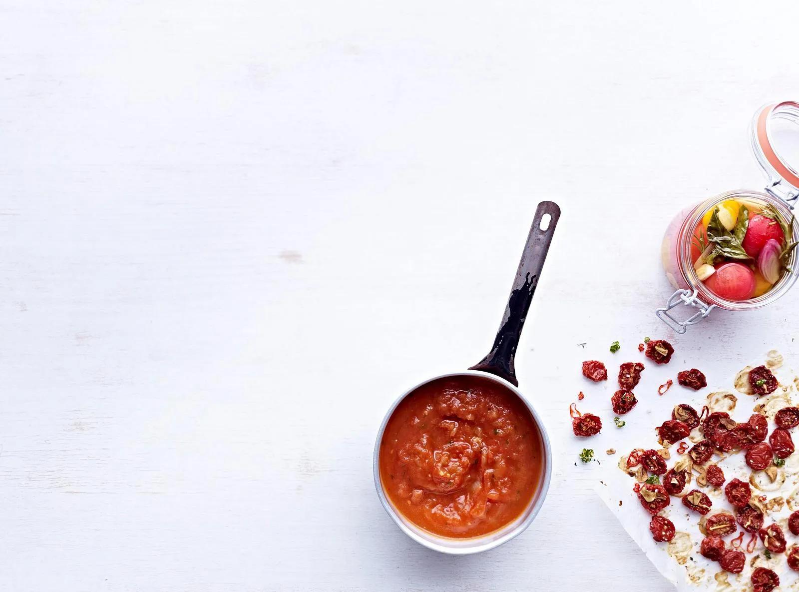 Getrocknete Tomaten mit Knoblauch Rezept | LECKER