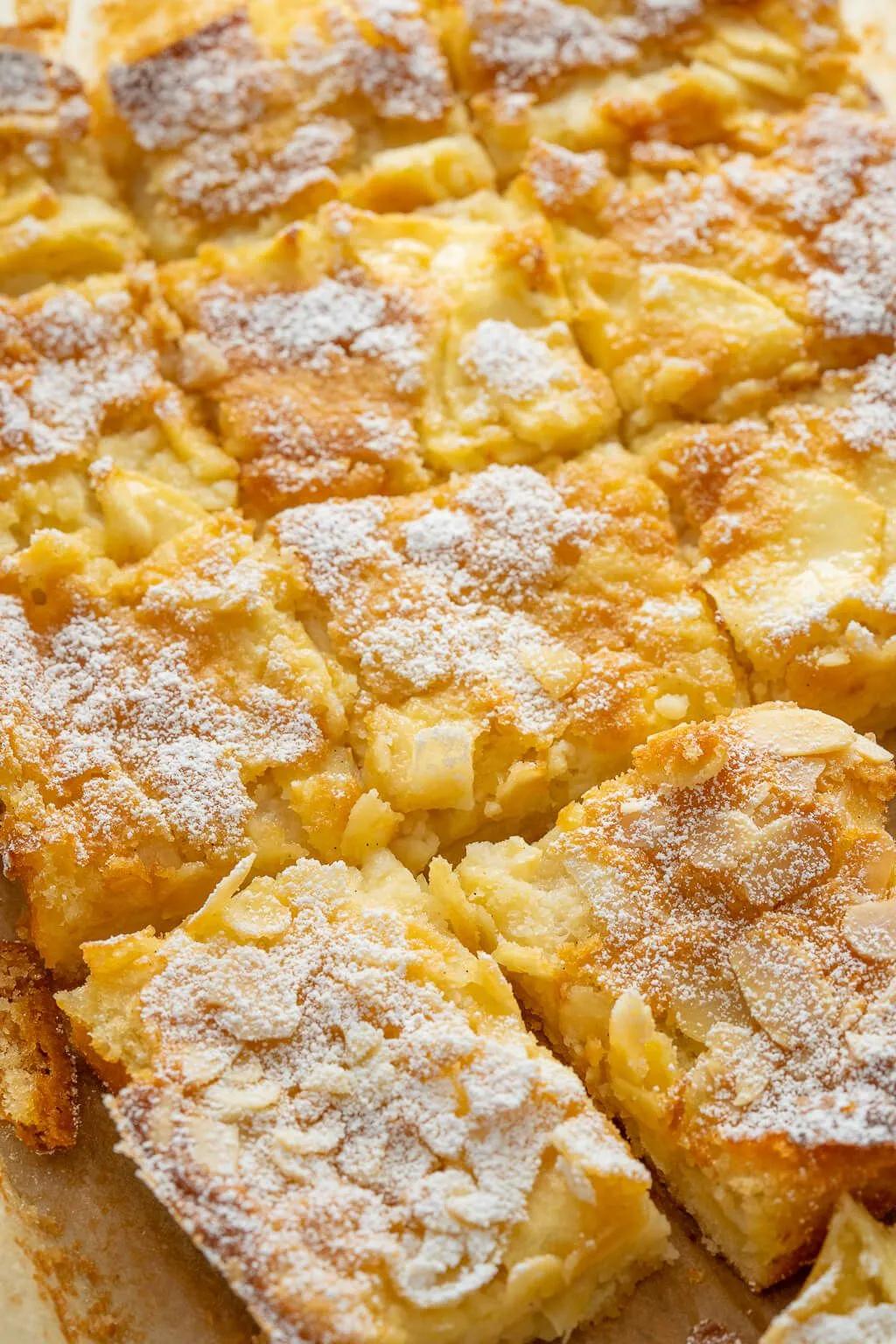 Rezept Apfelkuchen Mit Streusel Und Pudding Vom Blech ~ Omas ...