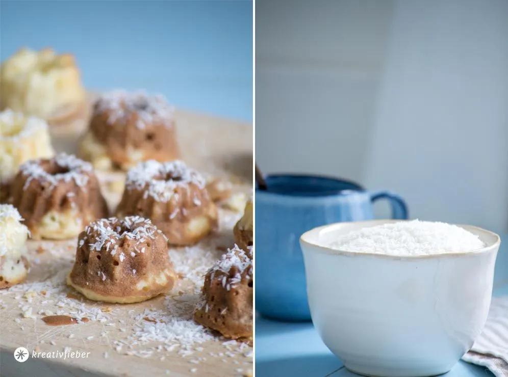 schoko kokos mini guglis rezept Cupcakes, Muffin, Cooking Recipes ...