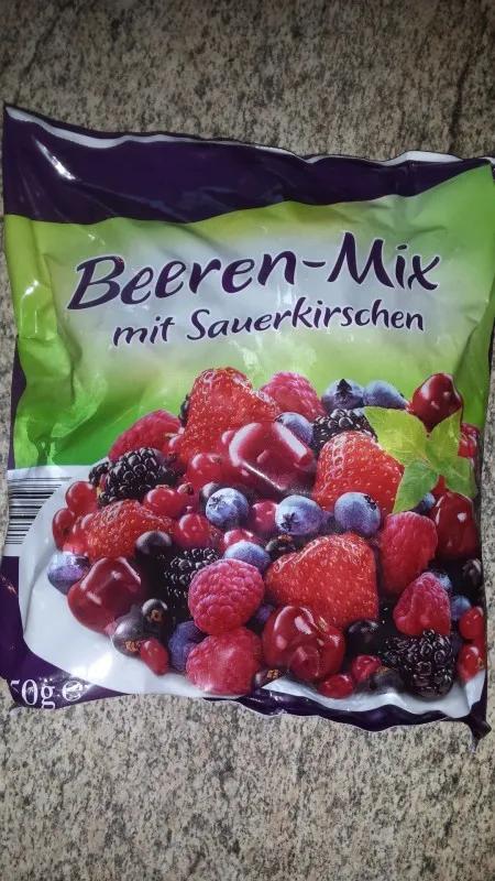 Lidl () Beeren-Mix, mit Sauerkirschen | Kalorien, Nährwerte