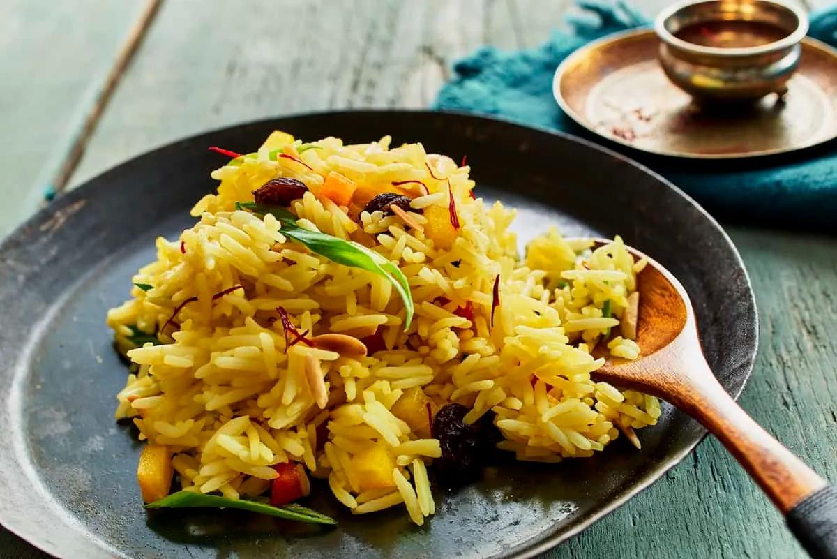 Orientalischer Safran-Reis – Yummy Organics Blog