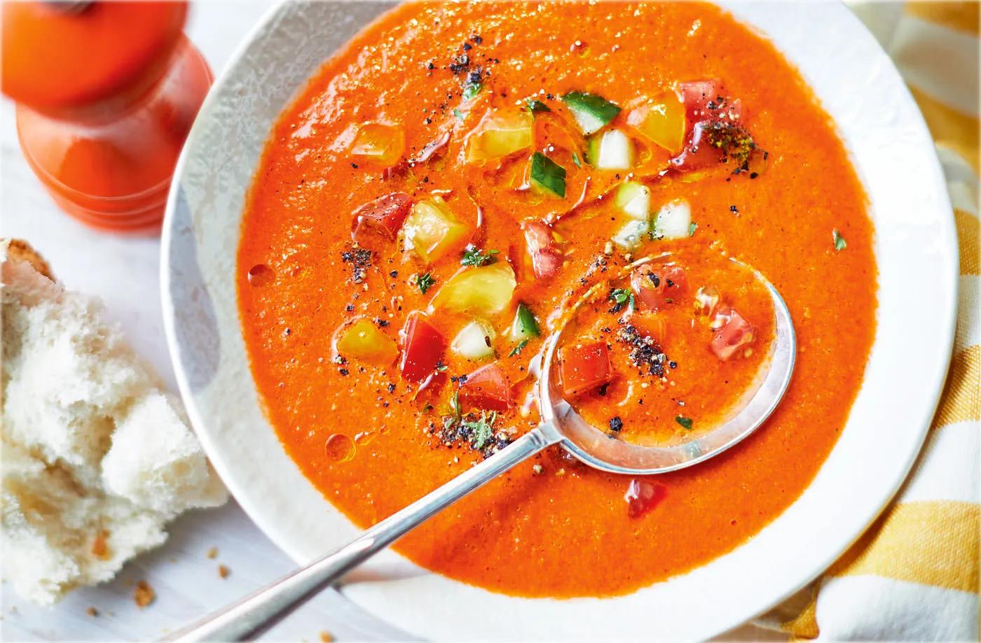 Summer Gazpacho Recipe | Soup Recipes | Tesco Real Food