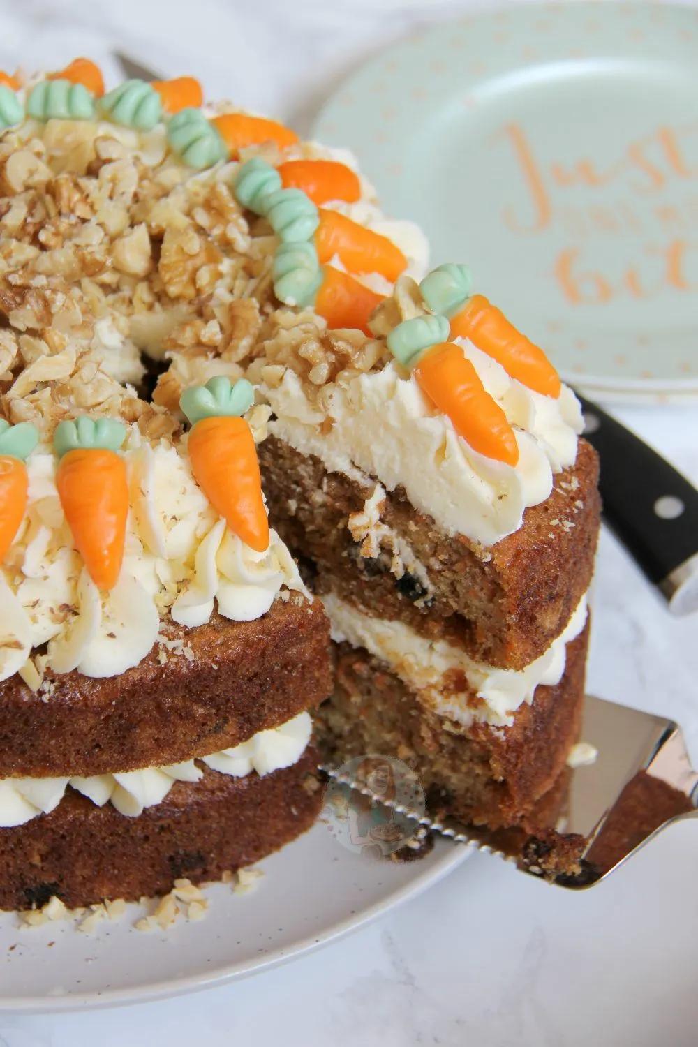 Carrot Cake! - Jane&amp;#39;s Patisserie Carrot And Walnut Cake, Carrot Cake ...