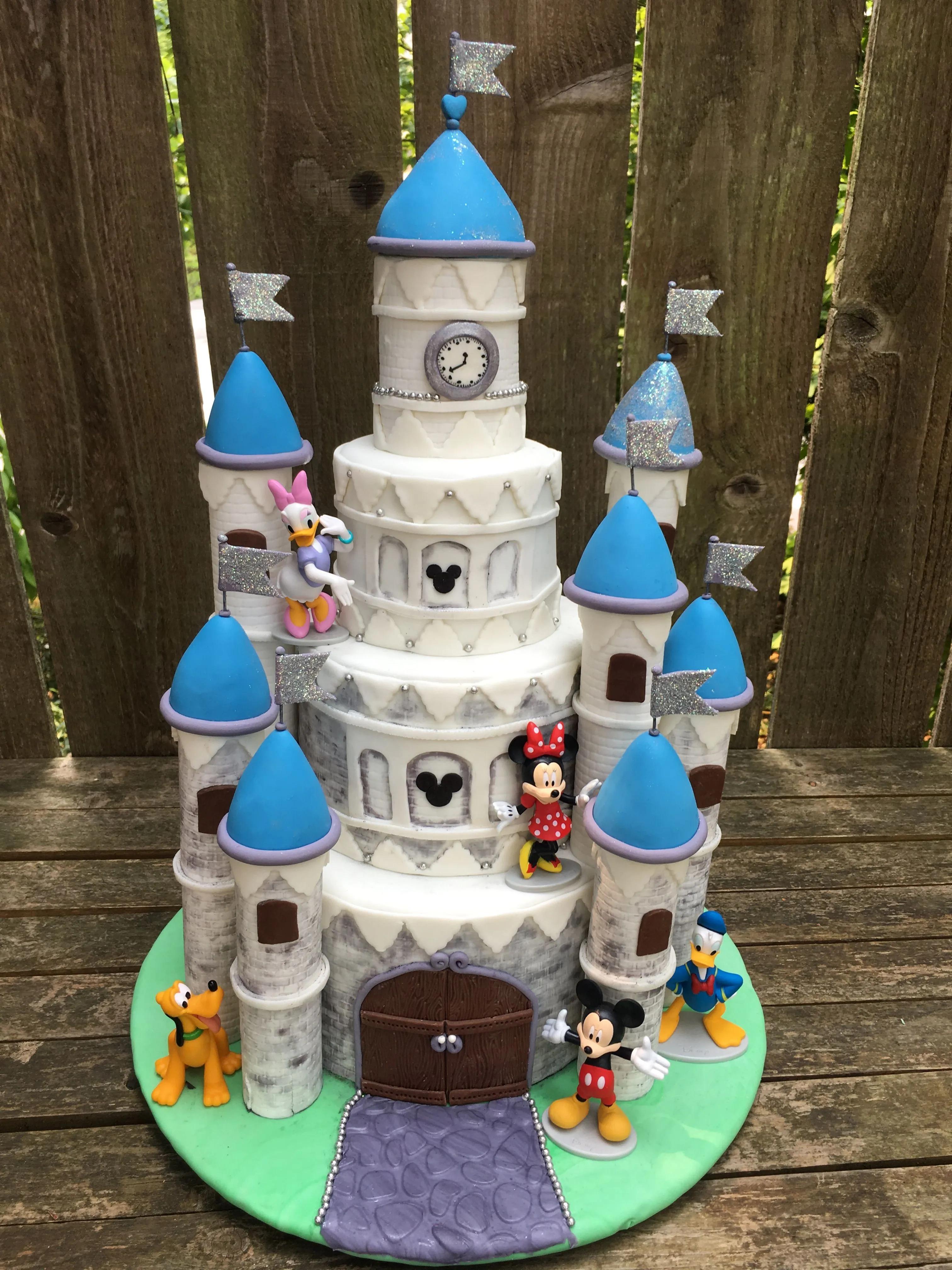 Disney Castle Cake | Disney castle cake, Castle cake, Kids cake