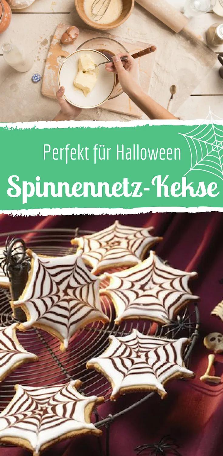 Spinnennetz-Cookies | Rezept | Halloween kekse, Kekse, Spinnennetz
