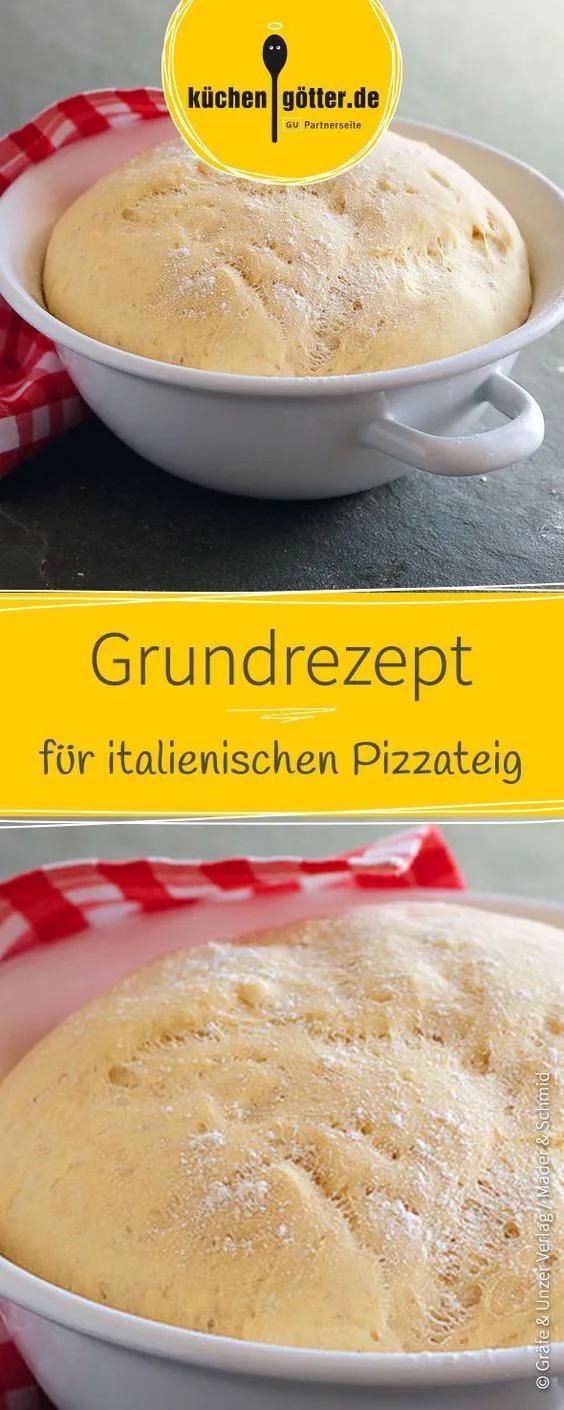 Grundrezept Pizzateig | Rezept | Rezepte, Der perfekte pizzateig, Pizza ...