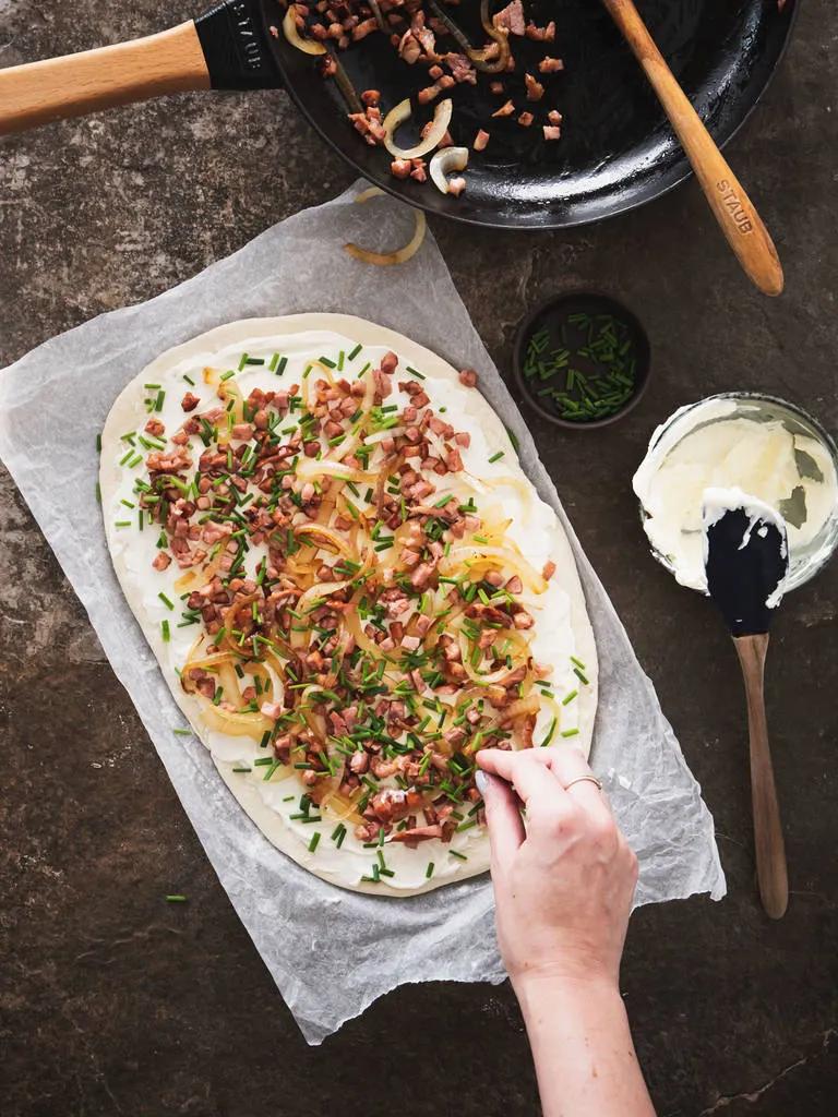 Elsässer Flammkuchen – ein Rezept auf dem Prüfstand