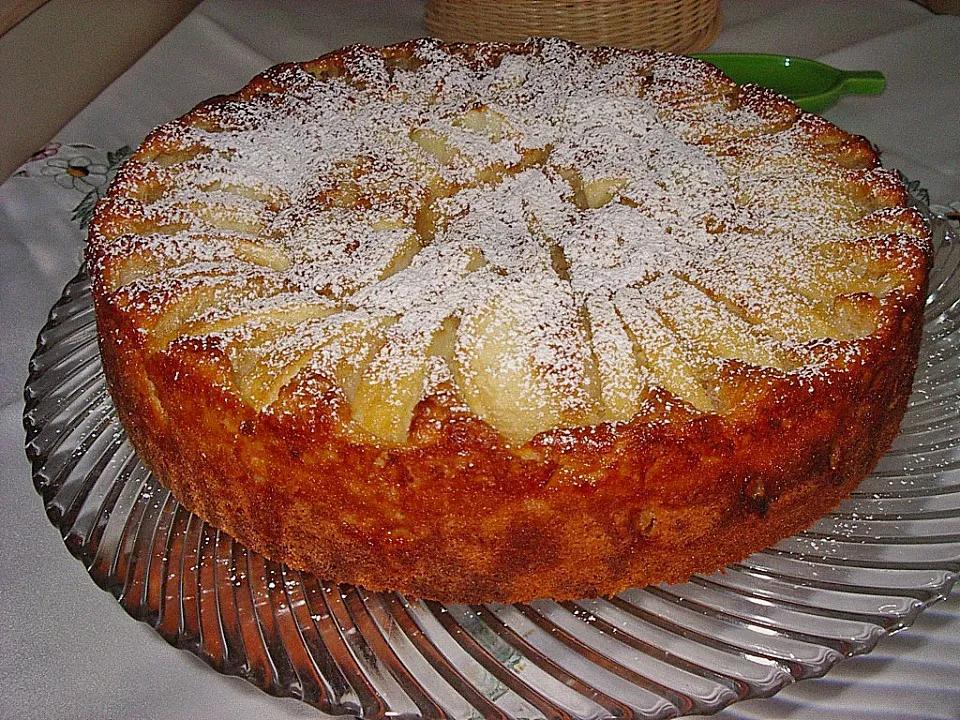 Versunkener Apfelkuchen mit Guss von carrona | Chefkoch.de
