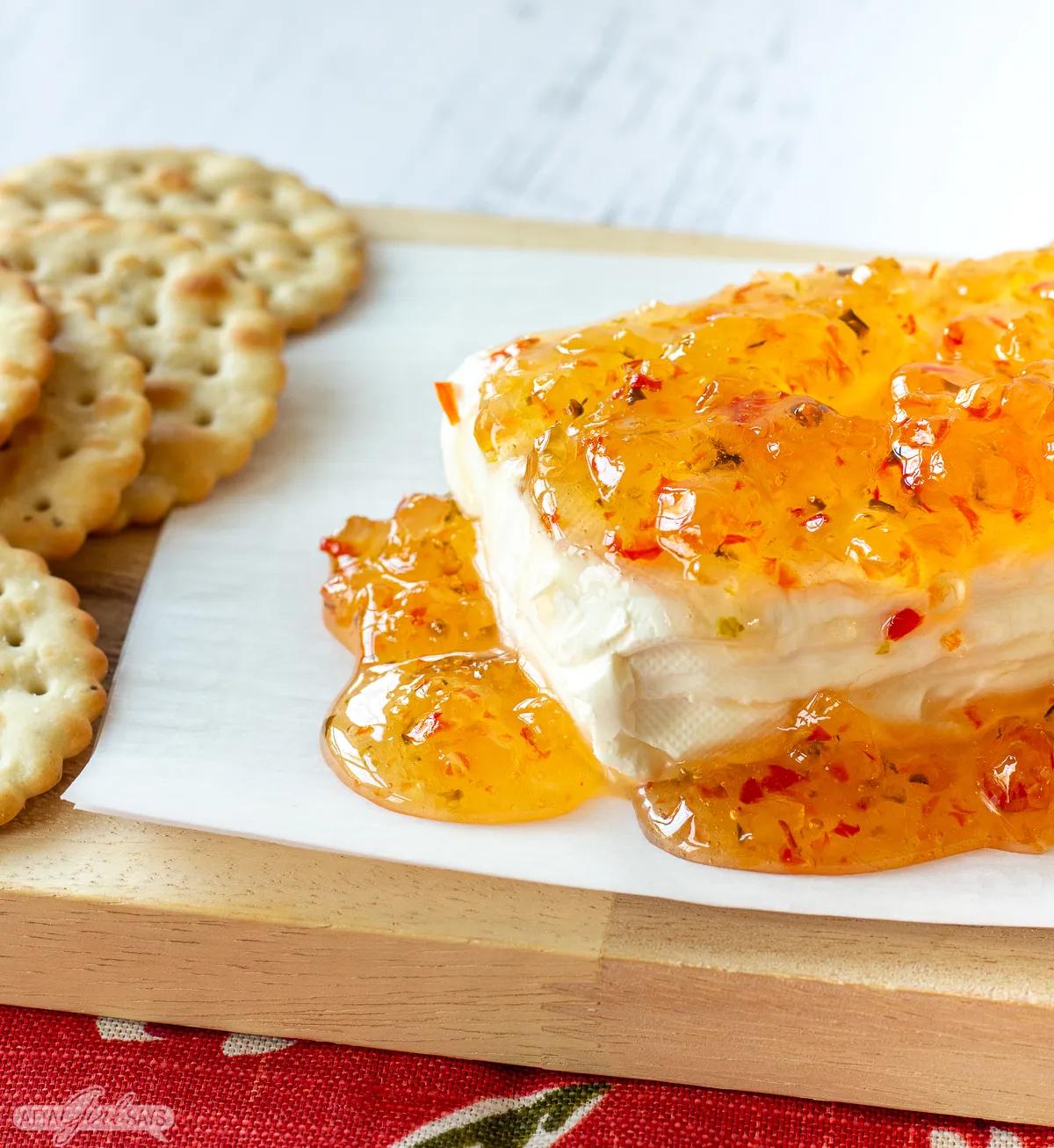 The Easiest Cream Cheese Pepper Jelly Appetizer Recipe