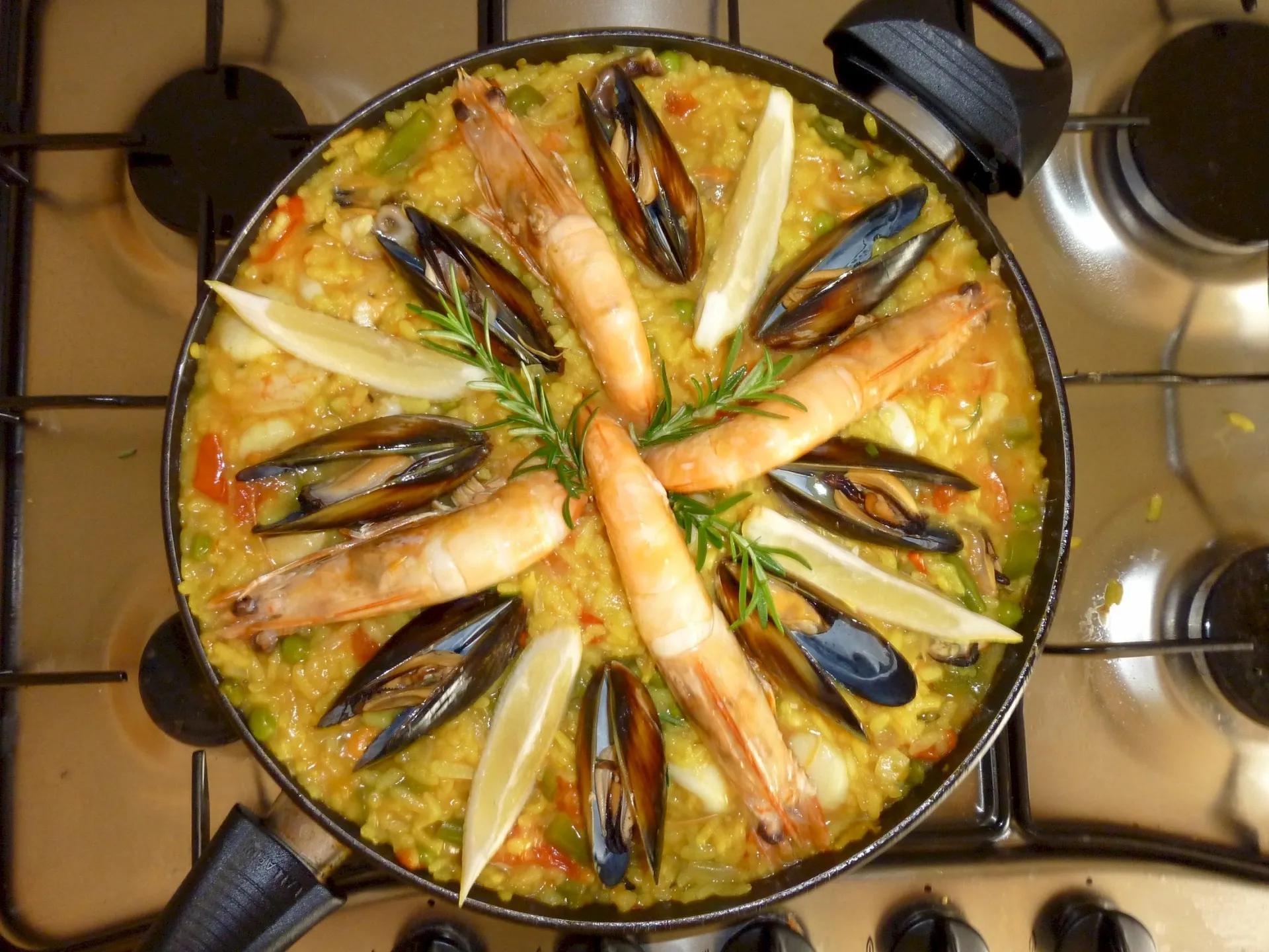 Seafood Paella Free Stock Photo - Public Domain Pictures
